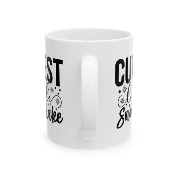 Cutest Little Snowflake Winter Mug – Cozy Winter Coffee Mug – 11oz/15oz Ceramic Mug