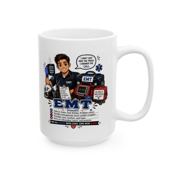 15953275159360364576_2048.jpeg EMT Noun Not Just a Job a Purpose Mug – Career Gift Coffee Mug – 11oz/15oz Ceramic Mug