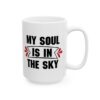 My Soul Is in the Sky Pilot Mug – Aviation Gift Coffee Mug – 11oz/15oz Ceramic Mug