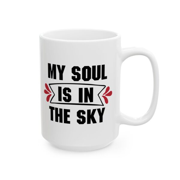 My Soul Is in the Sky Pilot Mug – Aviation Gift Coffee Mug – 11oz/15oz Ceramic Mug