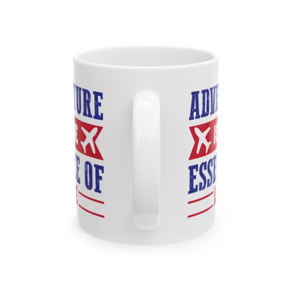 Adventure Is the Essence of Life Pilot Mug – Aviation Gift Coffee Mug – 11oz/15oz Ceramic Mug