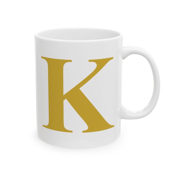 16155790343443678942_2048-1.jpeg Gold Letter K Monogram Mug – Gold Initial Alphabet Coffee Mug – 11oz/15oz Ceramic Mug
