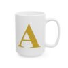 16210224965052783379_2048-1.jpeg Gold Letter A Monogram Mug – Gold Initial Alphabet Coffee Mug – 11oz/15oz Ceramic Mug
