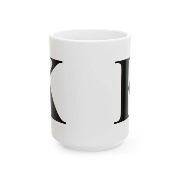 16234090925082877985_2048-1.jpeg Letter K Monogram Mug – Initial Alphabet Coffee Mug – 11oz/15oz Ceramic Mug