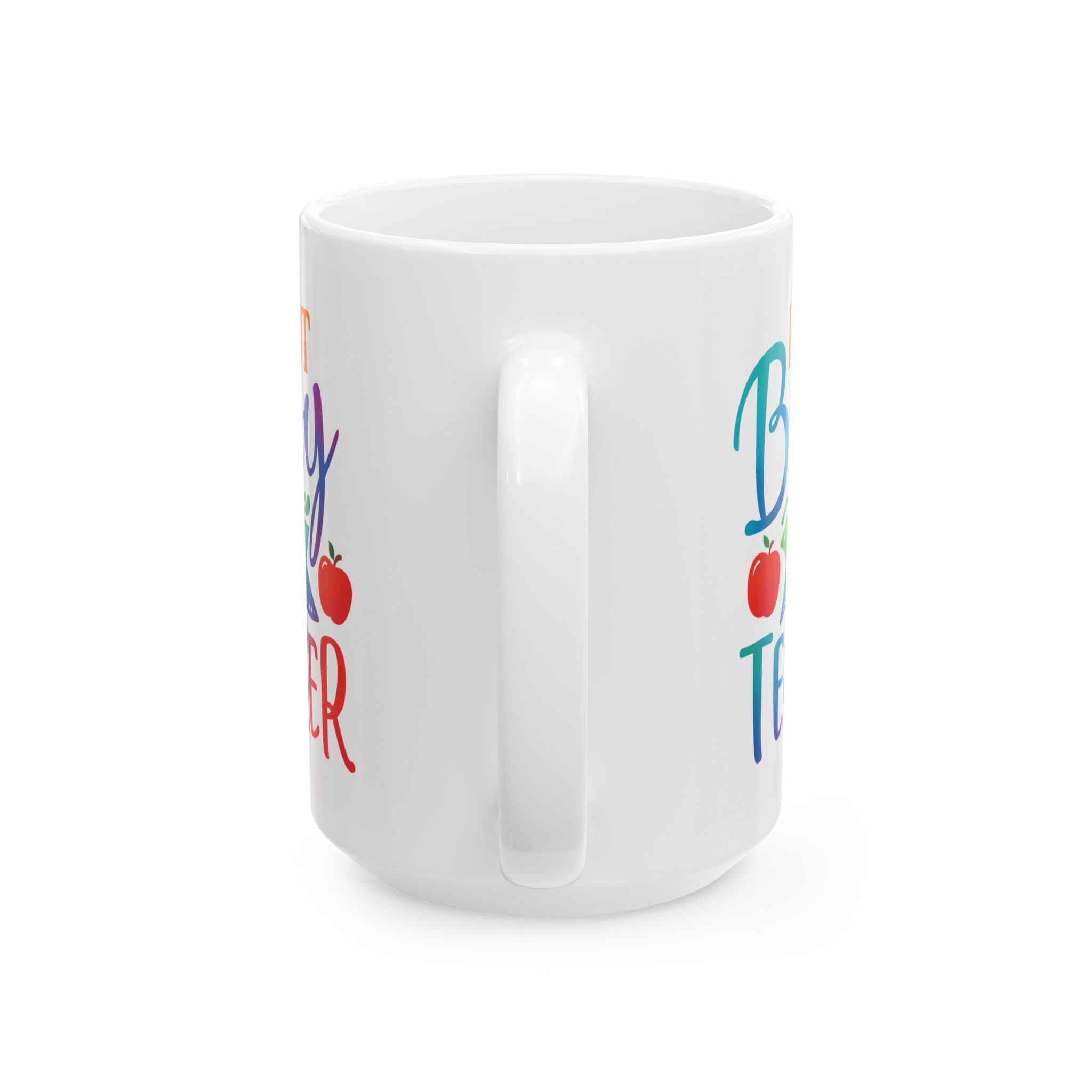 Teacher Appreciation Mug — “I’m Not Bossy, I’m the Teacher” Colorful Ceramic Coffee Cup (11oz/15oz) - Image 9