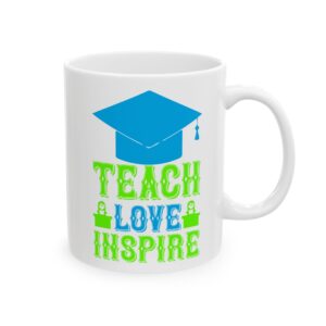 Funny Teacher Coffee Mug – Gift for Teacher – (11oz/15oz) Ceramic Mug