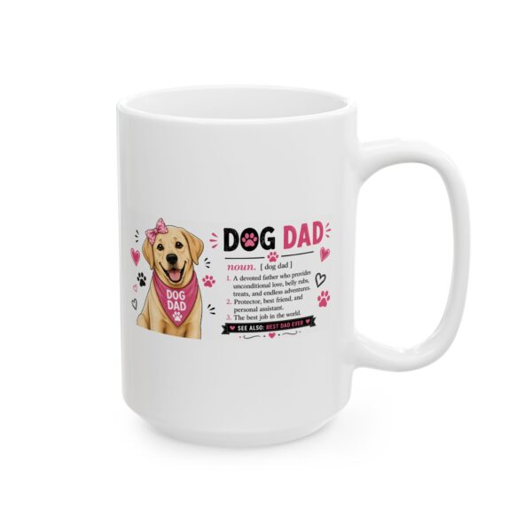 16340725050552239769_2048.jpeg Dog Dad Noun Definition Dog Lover Mug – Dog Mom Dog Dad Coffee Mug – 11oz/15oz Ceramic Mug