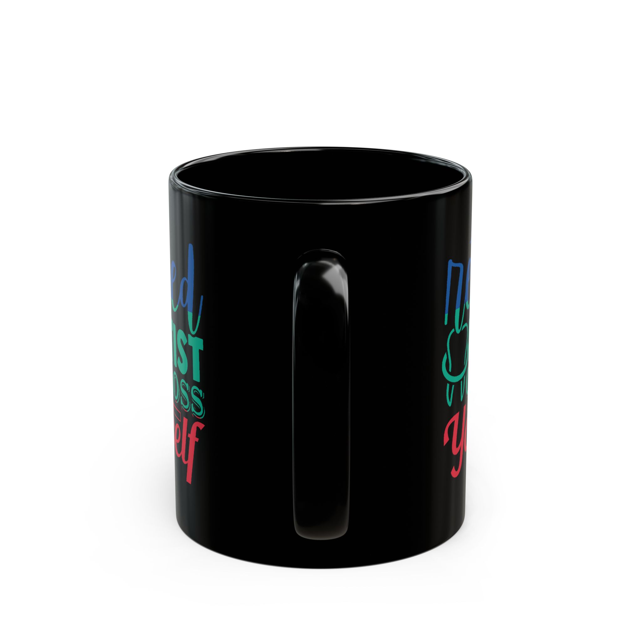 Retired Dentist Mug — “Retired Dentist Go Floss Yourself” Black Coffee Cup (11oz/15oz) - Image 4