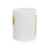 16595589157961178705_2048-1.jpeg Gold Letter P Monogram Mug – Gold Initial Alphabet Coffee Mug – 11oz/15oz Ceramic Mug
