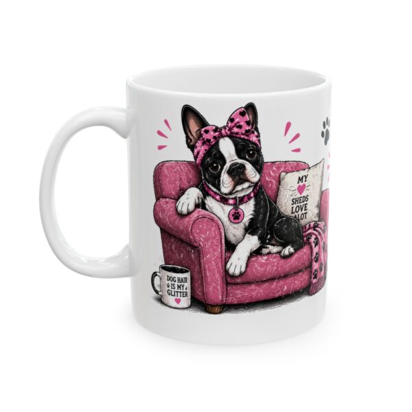 Dog Hair Don't Care Dog Lover Mug – Dog Mom Dog Dad Coffee Mug – 11oz/15oz Ceramic Mug