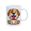 16689632638675162355_2048.jpeg Smiling Puppy with Paws Up Dog Lover Mug – Cute Cartoon Puppy Coffee Mug – 11oz/15oz Ceramic Mug