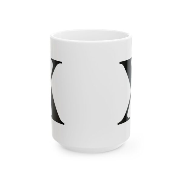 16733599171740875209_2048-1.jpeg Letter X Monogram Mug – Initial Alphabet Coffee Mug – 11oz/15oz Ceramic Mug