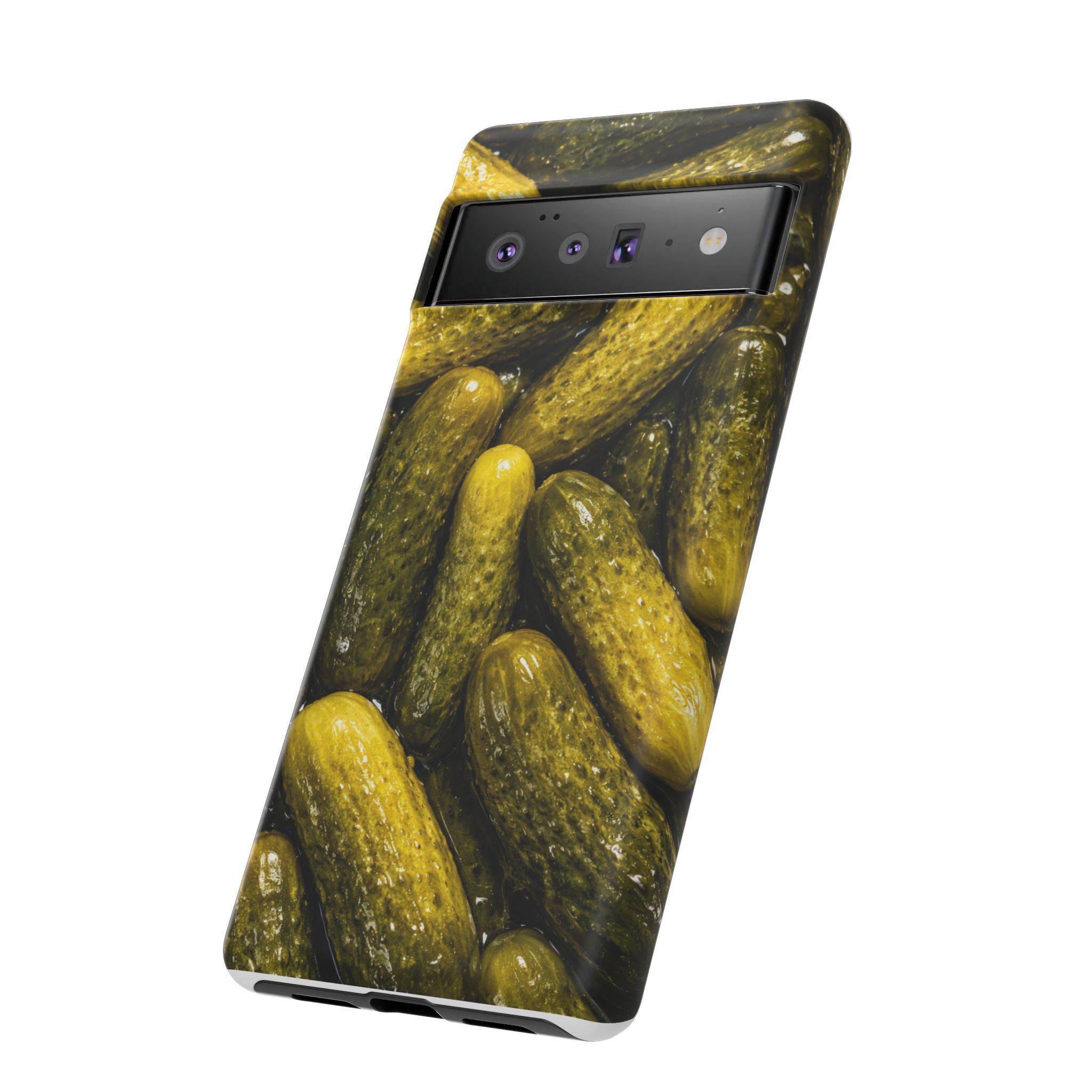 Pickle Pattern Google Pixel Phone Case — Funny Gherkin Protective Cover - Image 18