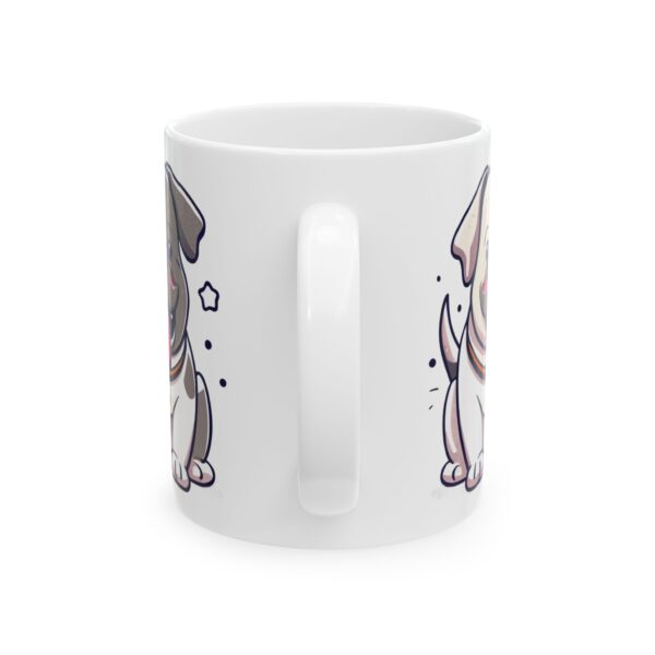 17039332587133150665_2048.jpeg Chubby White Bulldog Puppy Dog Lover Mug – Cute Cartoon Puppy Coffee Mug – 11oz/15oz Ceramic Mug