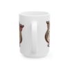 17057863186054347456_2048.jpeg Pit Bull Face Sticker Dog Lover Mug – Cute Cartoon Puppy Coffee Mug – 11oz/15oz Ceramic Mug