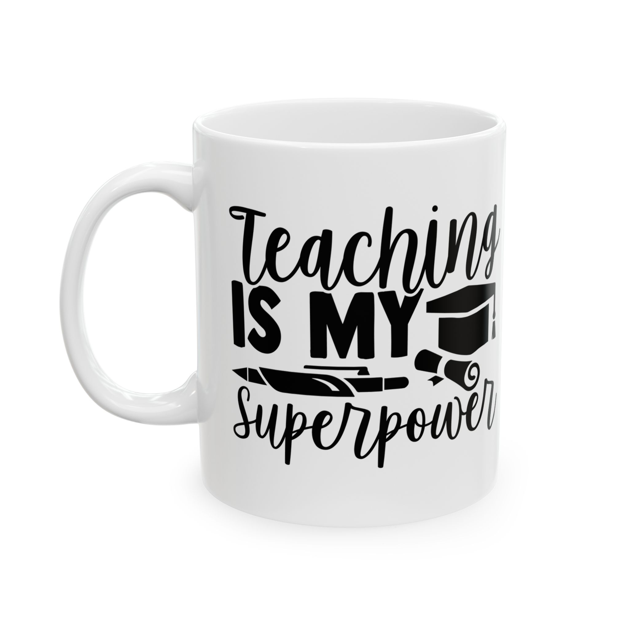Funny Teacher Coffee Mug – Gift for Teacher – (11oz/15oz) Ceramic Mug - Image 3
