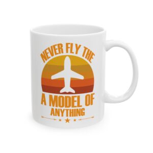 17141607950041895895_2048-1.jpeg Never Fly the Plane Model of Anything Sunset Pilot Mug – Aviation Gift Coffee Mug – 11oz/15oz Ceramic Mug