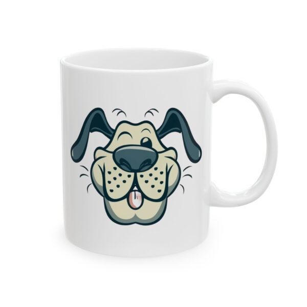17207476295346837588_2048.jpeg Winking Floppy-Ear Dog Dog Lover Mug – Cute Cartoon Puppy Coffee Mug – 11oz/15oz Ceramic Mug