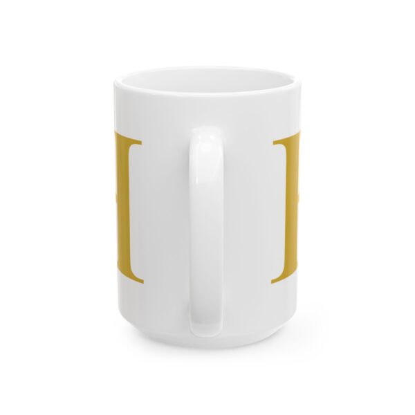 17230868394347544315_2048-1.jpeg Gold Letter H Monogram Mug – Gold Initial Alphabet Coffee Mug – 11oz/15oz Ceramic Mug