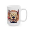 17311749544906161558_2048.jpeg Tough Bulldog with Bubble Dog Lover Mug – Cute Cartoon Puppy Coffee Mug – 11oz/15oz Ceramic Mug