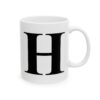 17410485229196559224_2048-1.jpeg Letter H Monogram Mug – Initial Alphabet Coffee Mug – 11oz/15oz Ceramic Mug