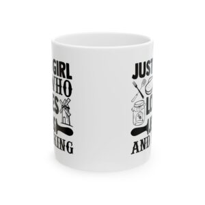Just a Girl Who Loves Jesus and Baking Baking Mug – Baker Coffee Mug – 11oz/15oz Ceramic Mug