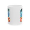 Hello Cold Days Colorful Winter Mug – Cozy Winter Coffee Mug – 11oz/15oz Ceramic Mug