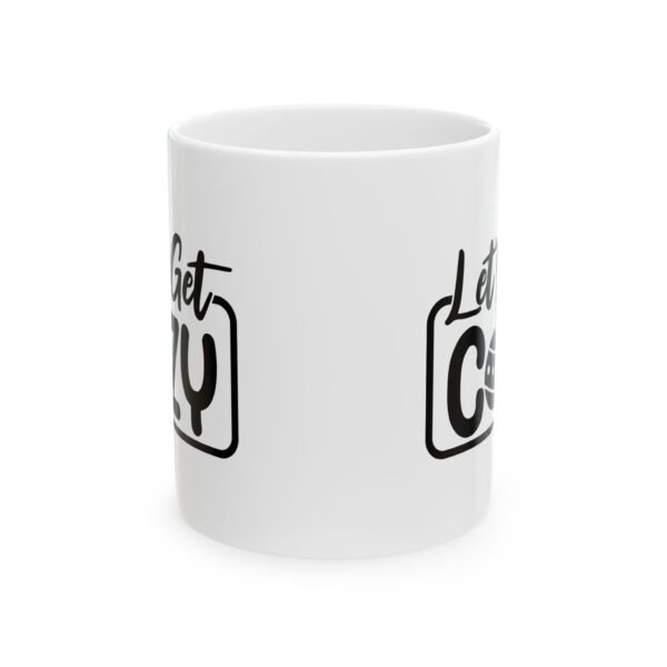 17497169712411374748_2048.jpeg Let's Get Cozy Winter Mug – Cozy Winter Coffee Mug – 11oz/15oz Ceramic Mug