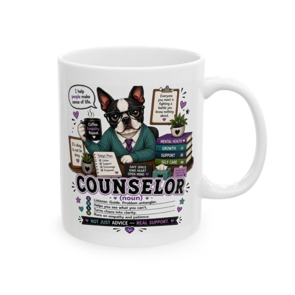 17525418472577132261_2048.jpeg Counselor Noun Not Just Advice Real Support Mug – Career Gift Coffee Mug – 11oz/15oz Ceramic Mug