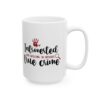 17686381950092424074_2048.jpeg True Crime Mug — "Introverted but Willing to Discuss True Crime" 11oz/15oz Ceramic