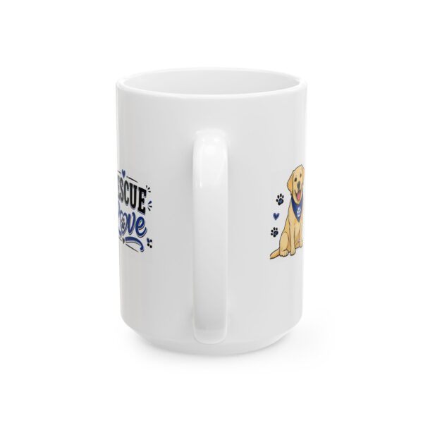 176953117645826100_2048.jpeg Rescue Love Labrador Dog Lover Mug – Dog Mom Dog Dad Coffee Mug – 11oz/15oz Ceramic Mug