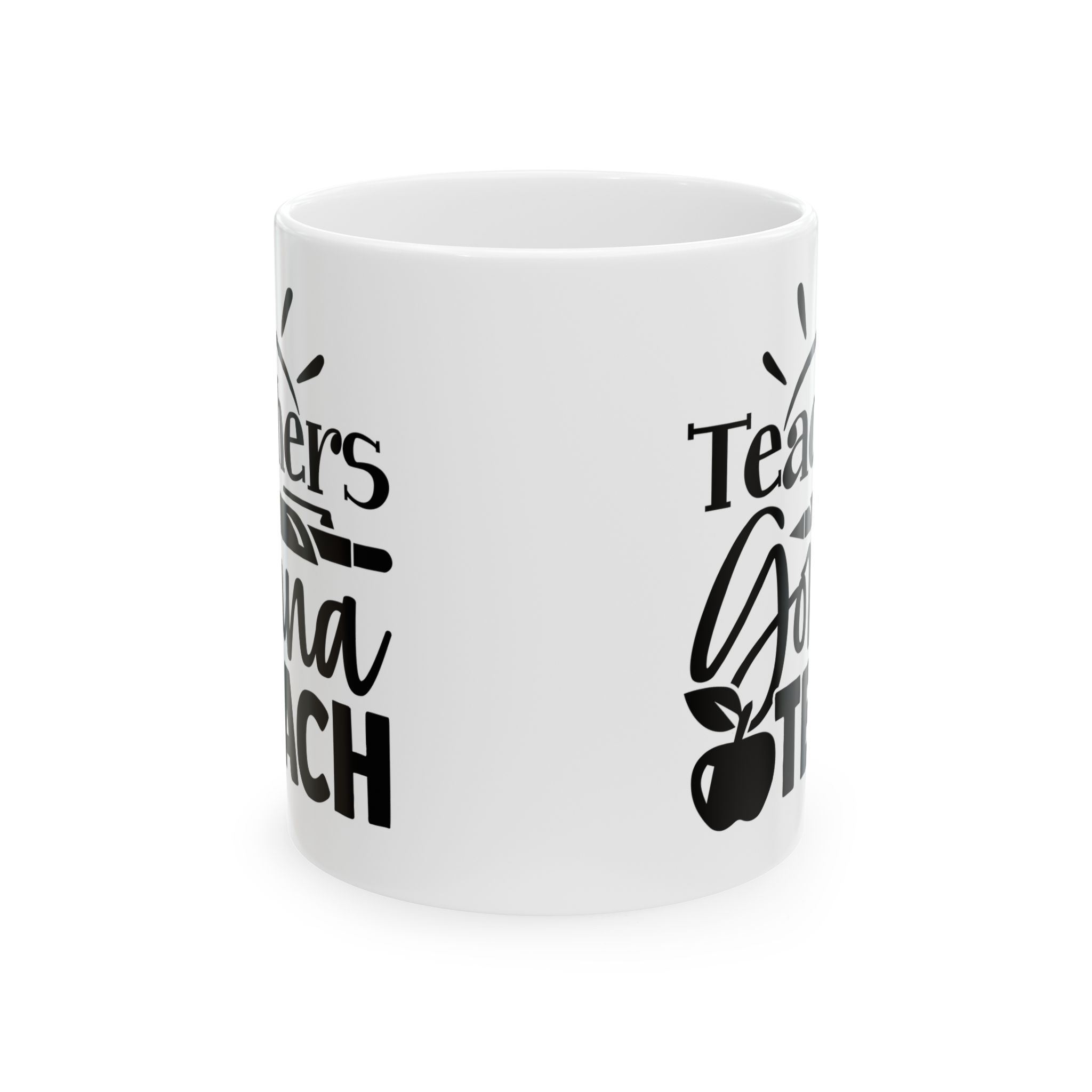 Funny Teacher Coffee Mug – Gift for Teacher – (11oz/15oz) Ceramic Mug - Image 2