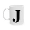 17702109140335222608_2048.jpeg Letter J Monogram Mug – Initial Alphabet Coffee Mug – 11oz/15oz Ceramic Mug