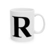 17729554324918804516_2048-1.jpeg Letter R Monogram Mug – Initial Alphabet Coffee Mug – 11oz/15oz Ceramic Mug