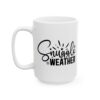 17745044152728993876_2048.jpeg Snuggle Weather Snowflakes Winter Mug – Cozy Winter Coffee Mug – 11oz/15oz Ceramic Mug