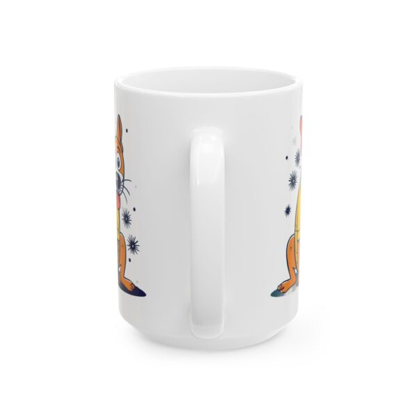 17786400013440036203_2048.jpeg Dog in Yellow Sweater Dog Lover Mug – Cute Cartoon Puppy Coffee Mug – 11oz/15oz Ceramic Mug