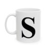 1802229111943889478_2048.jpeg Letter S Monogram Mug – Initial Alphabet Coffee Mug – 11oz/15oz Ceramic Mug