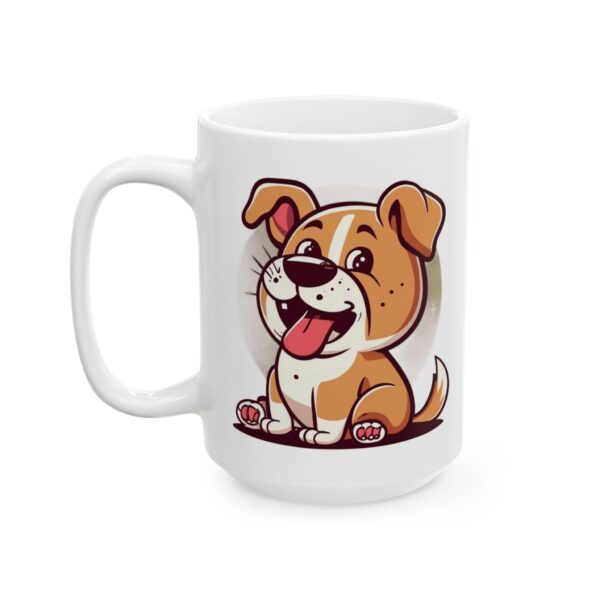 18062829959835665502_2048.jpeg Smiling Beagle Pup Dog Lover Mug – Cute Cartoon Puppy Coffee Mug – 11oz/15oz Ceramic Mug