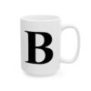 18076886770843525767_2048-1.jpeg Letter B Monogram Mug – Initial Alphabet Coffee Mug – 11oz/15oz Ceramic Mug