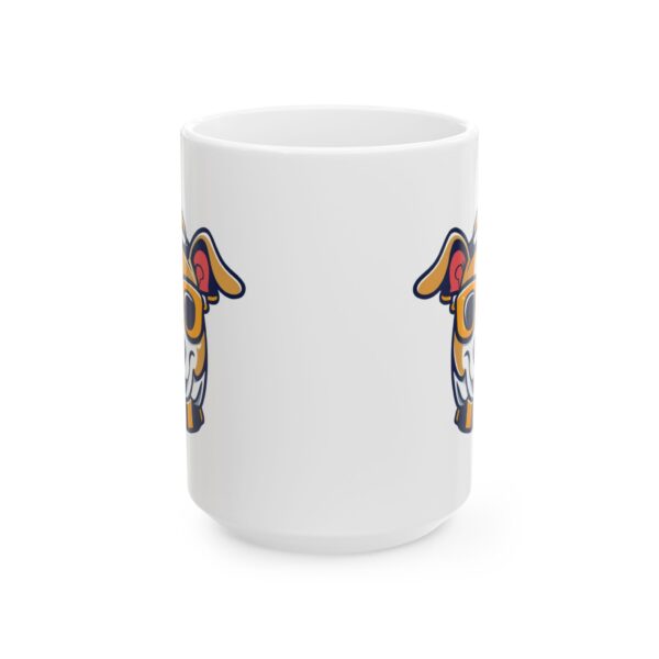 18099020268992698383_2048.jpeg Dog in Yellow Glasses Dog Lover Mug – Cute Cartoon Puppy Coffee Mug – 11oz/15oz Ceramic Mug