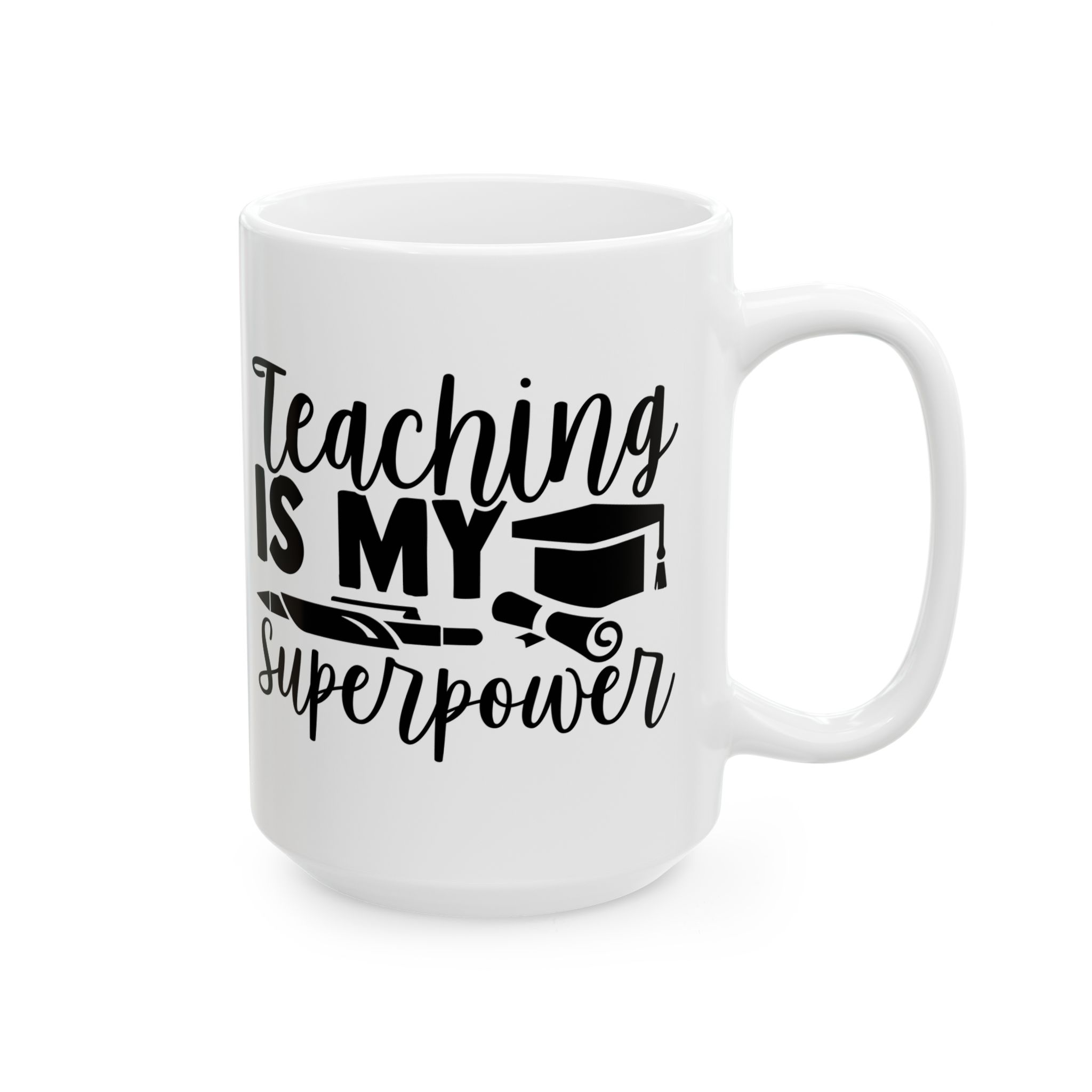 Funny Teacher Coffee Mug – Gift for Teacher – (11oz/15oz) Ceramic Mug - Image 6