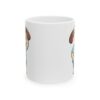 18155796808275253907_2048.jpeg Dog in Polka Dot Shirt Dog Lover Mug – Cute Cartoon Puppy Coffee Mug – 11oz/15oz Ceramic Mug