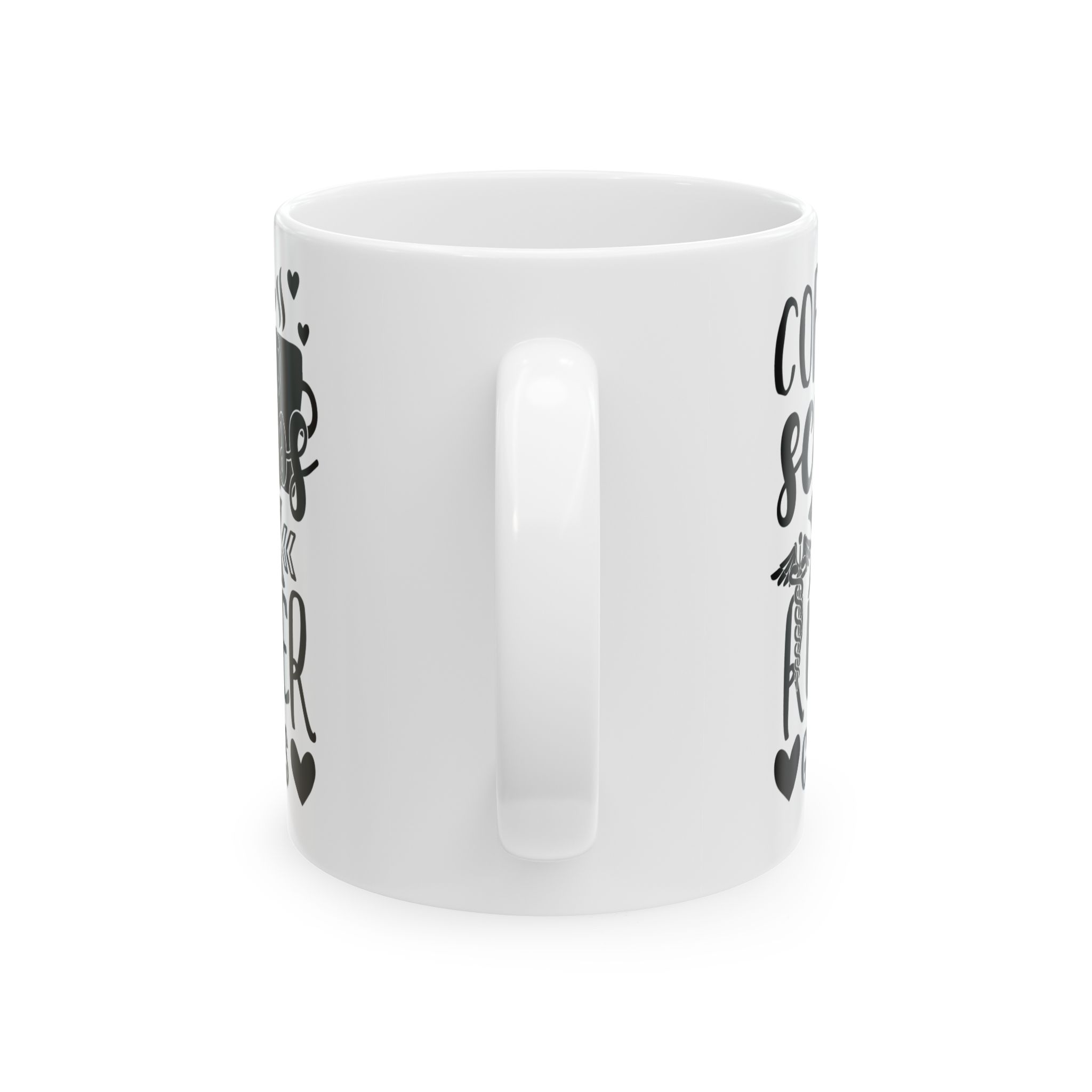 Coffee Scrubs and Rubber Gloves – Medical Coffee Mug – 11oz/15oz Ceramic Mug - Image 4
