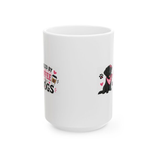 18327646055332480974_2048.jpeg Fueled by Coffee and Dogs Black Labrador Dog Lover Mug – Dog Mom Dog Dad Coffee Mug – 11oz/15oz Ceramic Mug