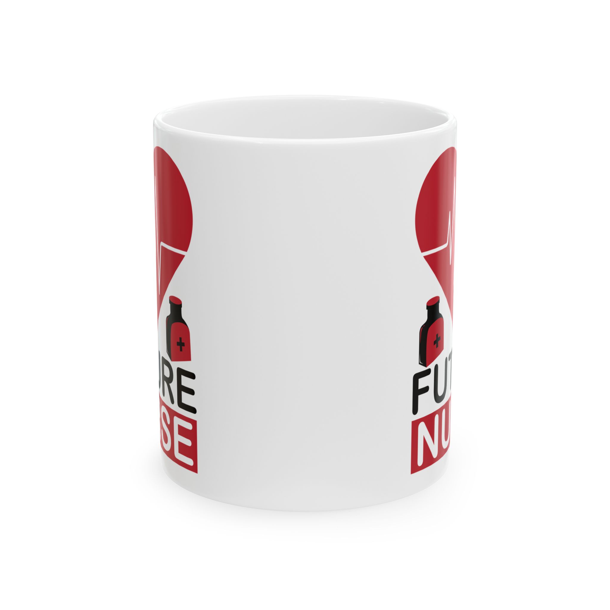 Future Nurse – Medical Coffee Mug – 11oz/15oz Ceramic Mug - Image 2