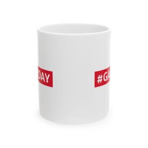 Game Day Football Mug – Football Fan Coffee Mug – 11oz/15oz Ceramic Mug