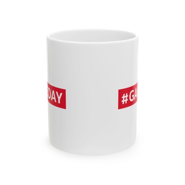 1883027374965218039_2048.jpeg Game Day Football Mug – Football Fan Coffee Mug – 11oz/15oz Ceramic Mug