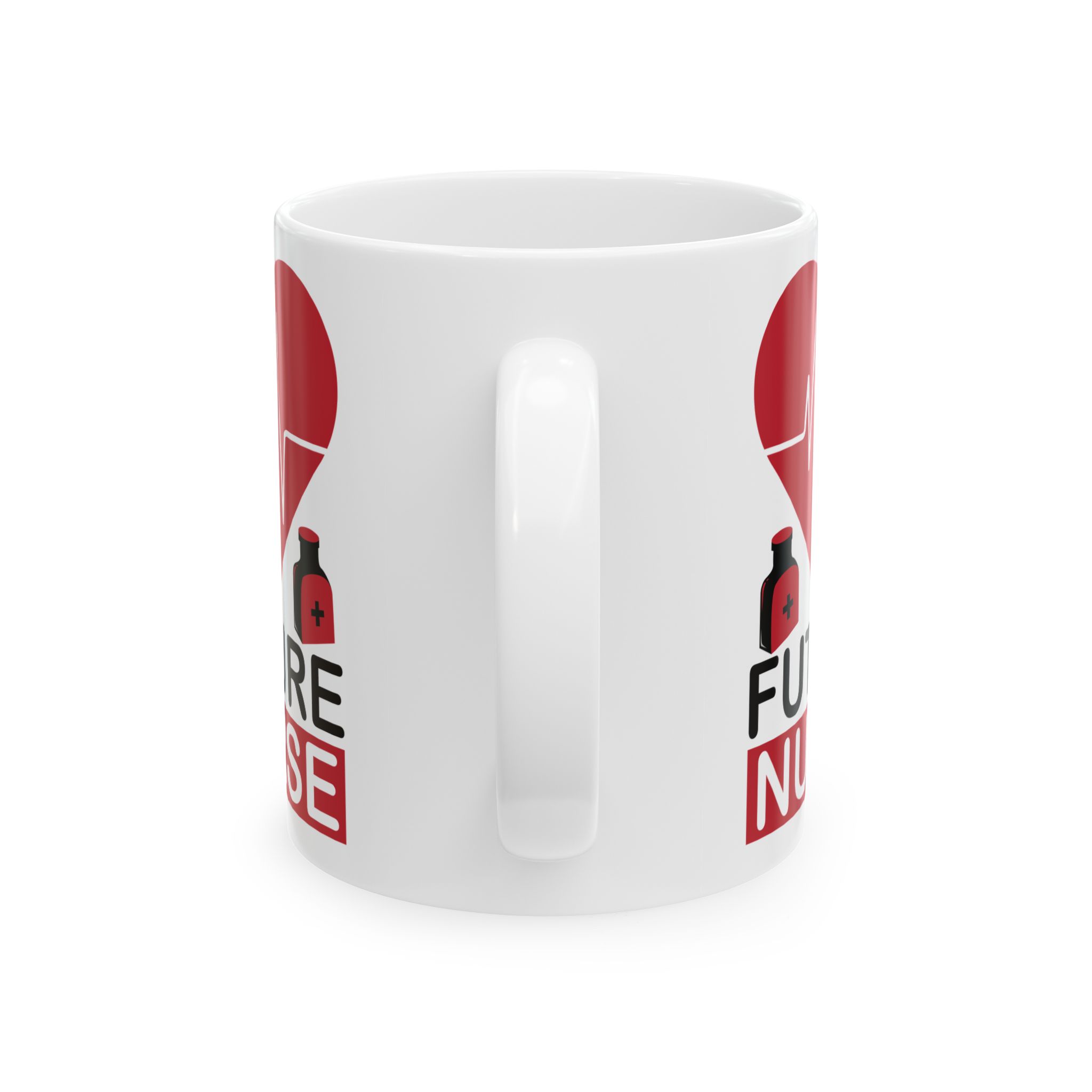 Future Nurse – Medical Coffee Mug – 11oz/15oz Ceramic Mug - Image 4