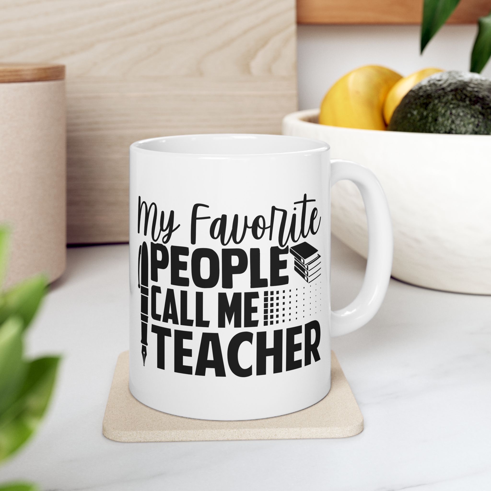 Funny Teacher Coffee Mug – Gift for Teacher – (11oz/15oz) Ceramic Mug - Image 5