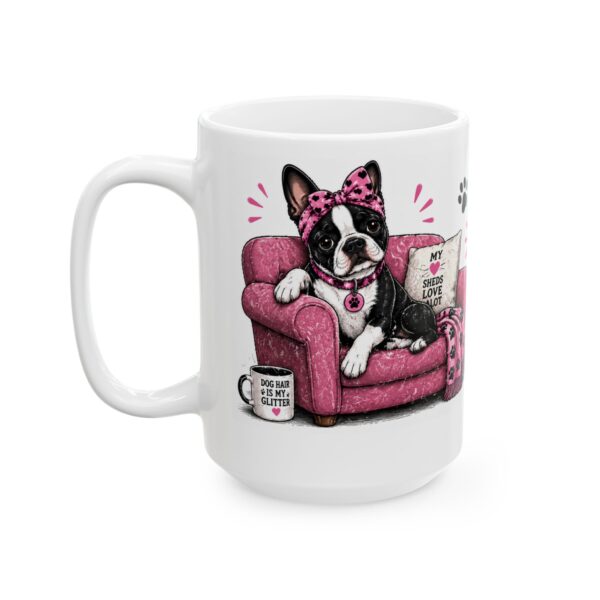 Dog Hair Don't Care Dog Lover Mug – Dog Mom Dog Dad Coffee Mug – 11oz/15oz Ceramic Mug